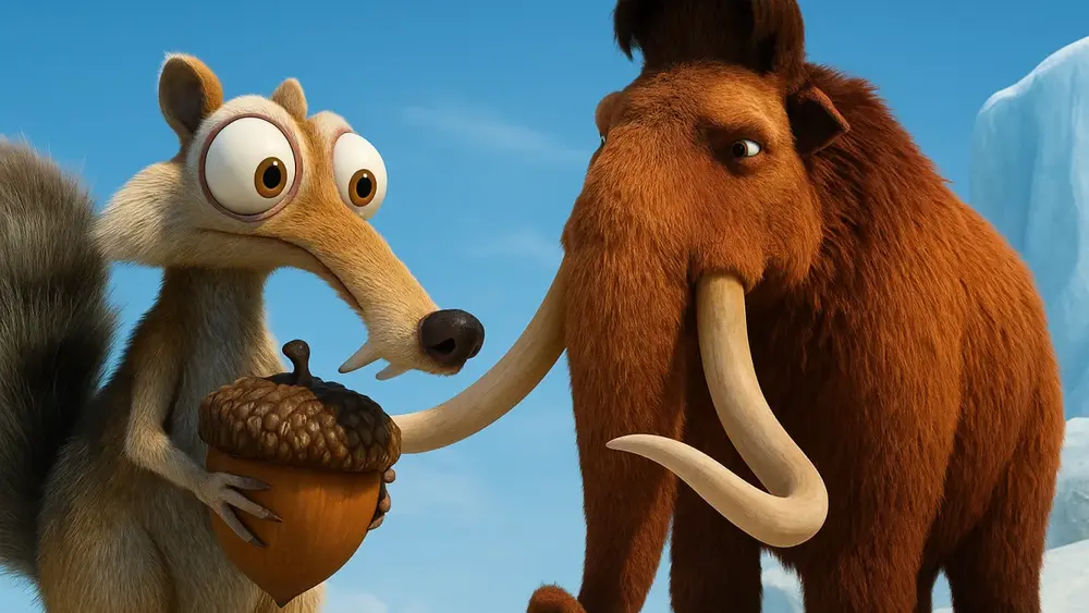 A Era do Gelo: Scrat, a Noz e as Aventuras do Mamute Manny!