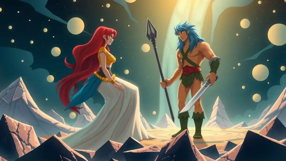 A relação entre os desenhos de He-Man e She-Ra no universo