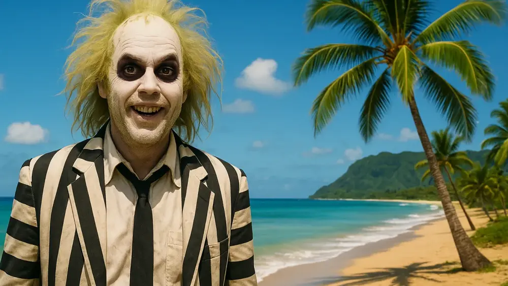 Beetlejuice teria sequência no Havaí?