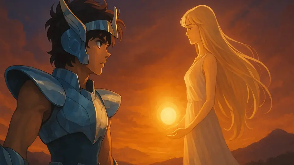 Cavaleiros do Zodíaco (1986): Seiya e Atena: Salvarão o mundo?