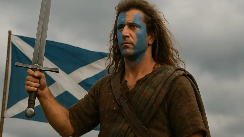 Coração Valente Mel Gibson 1995 Escócia Robert Bruce liberdade
