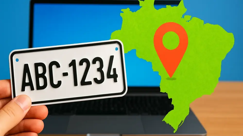 Descobrir Cidade de Origem do Veículo pela Placa — online agora