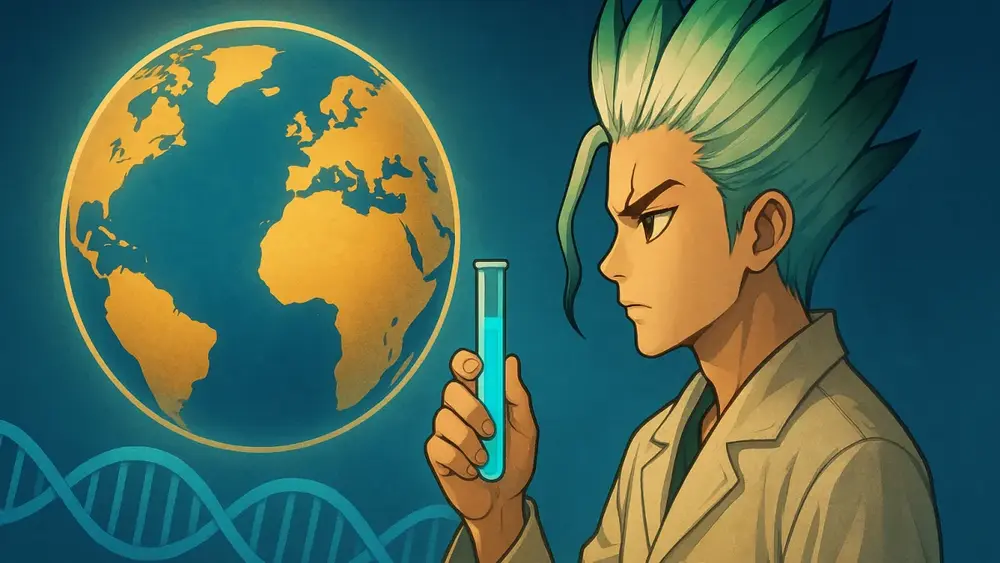 Dr. Stone: Senku Usará a Ciência Para Recriar a Humanidade?