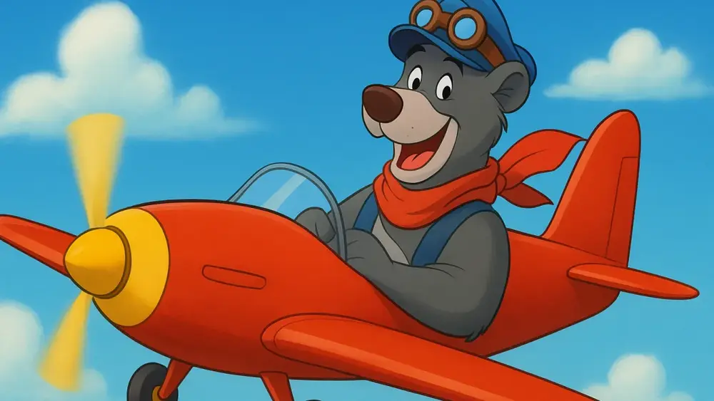 Esquadrilha Parafuso (1990): Baloo e Suas Aventuras Aéreas!