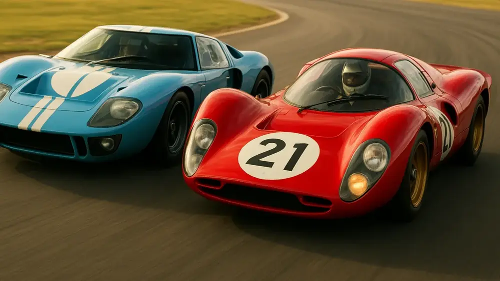 Ford vs Ferrari é filme de corrida real?