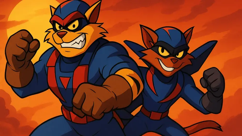 Gatos Selvagens (1995): Os heróis felinos da Nick em ação total!