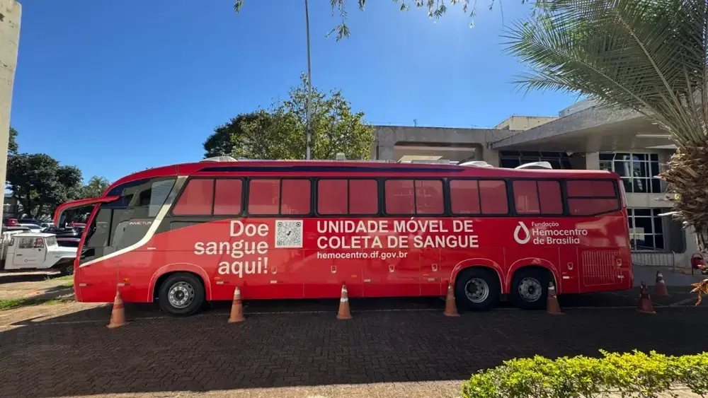 Hemocentro de Brasília promove coleta de sangue em Ceilândia nesta terça