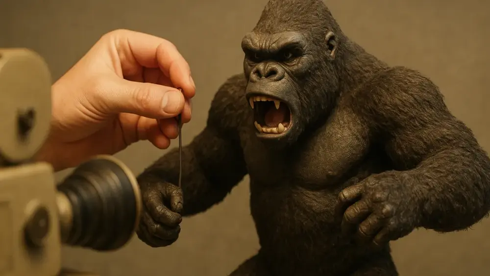 King Kong de 1933 foi feito com stop motion?