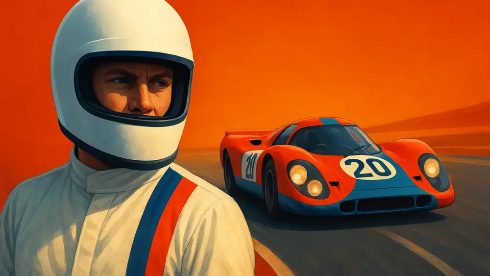 Le Mans: McQueen, piloto-ator e sua paixão real no cinema!