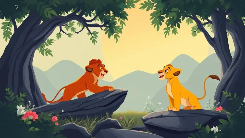 O Segredo Disney: Simba e Mufasa e Suas Expressões REAIS?
