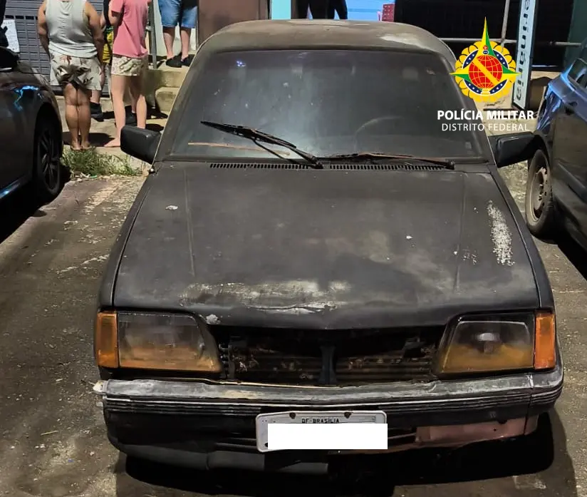 Preso ao tentar furtar carro usando guincho no Núcleo Bandeirante