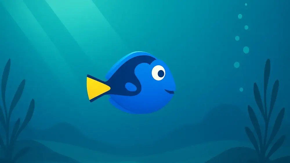Procurando Dory: A missão inesperada de Dory no fundo do mar!