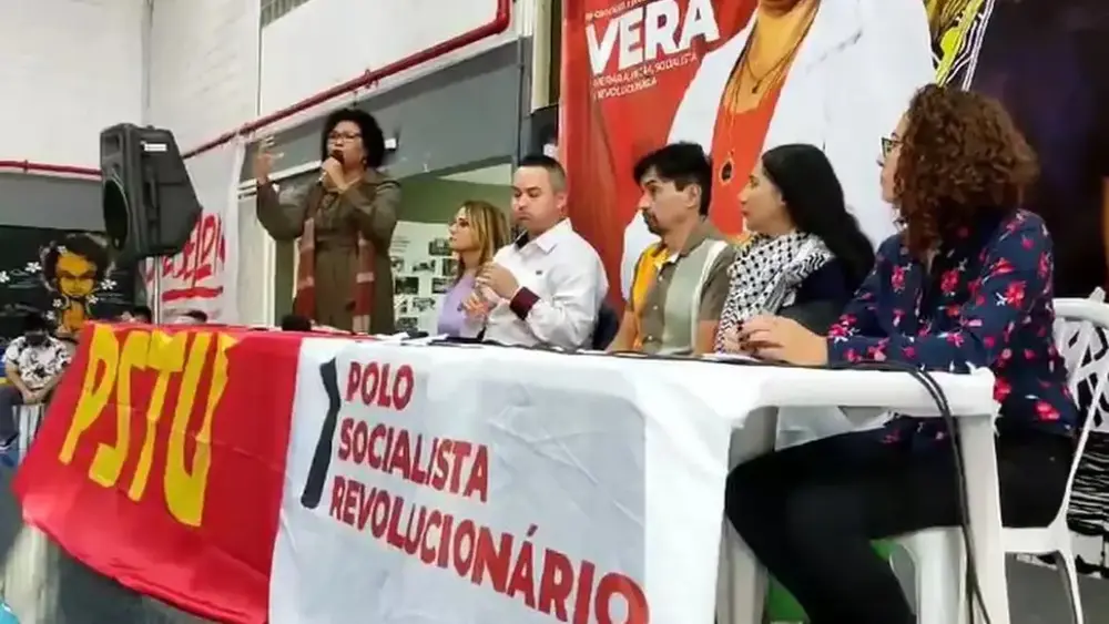 PSTU oficializa Hertz Dias e Vera Lúcia em chapa presidencial