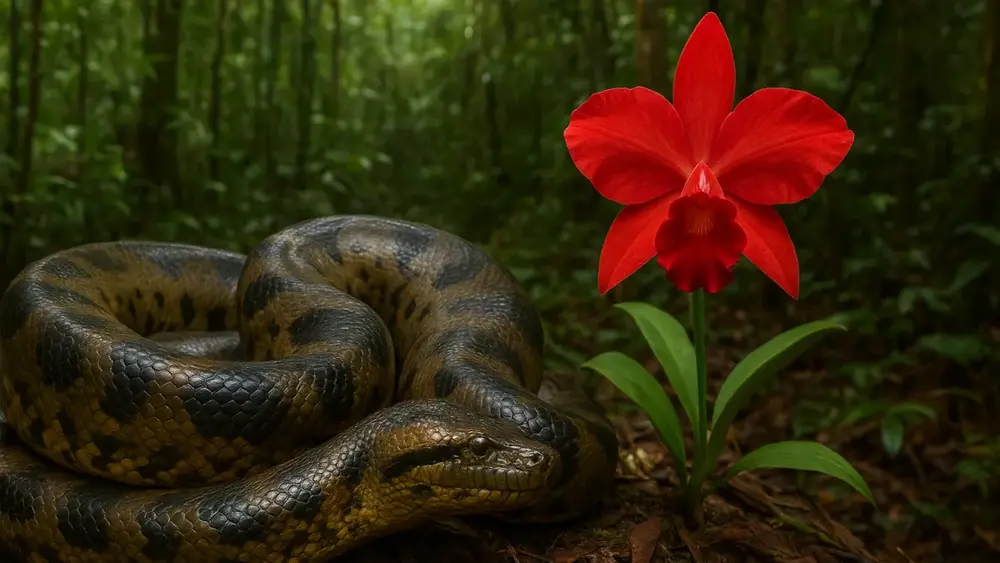 Quando foi gravado Anacondas Hunt Blood Orchid na Amazônia?