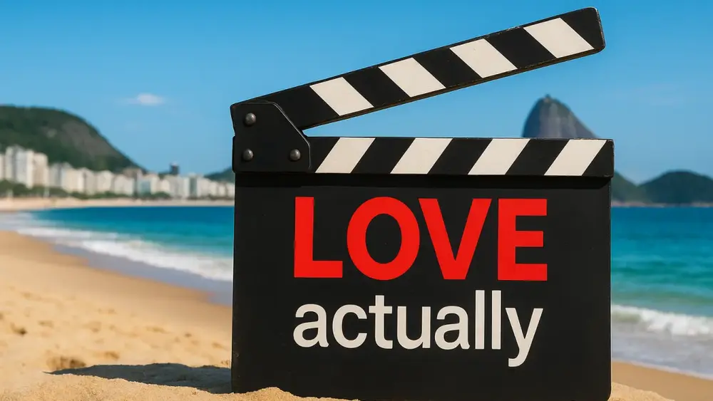 Quando foi gravado Love Actually Rio nas praias de Copacabana?