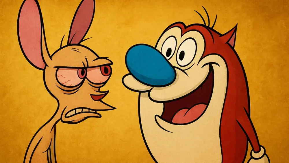 Ren & Stimpy (1991): A Animação Polêmica que Chocou a Nick!