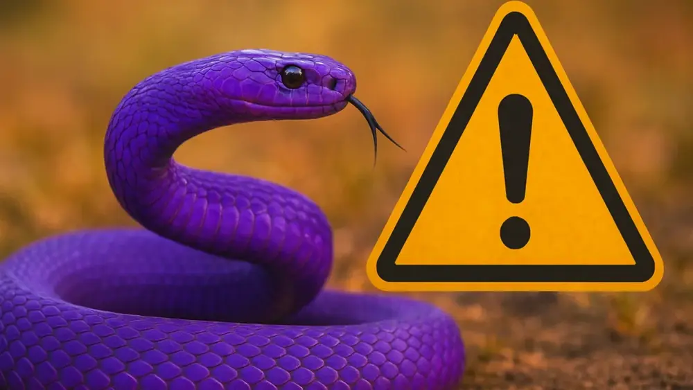 Sonhar com cobra roxa: transformações e alertas internos