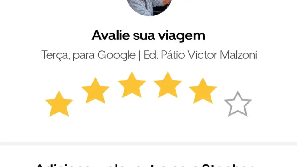 Uber libera 6ª estrela exclusiva no Brasil de olho no hexa